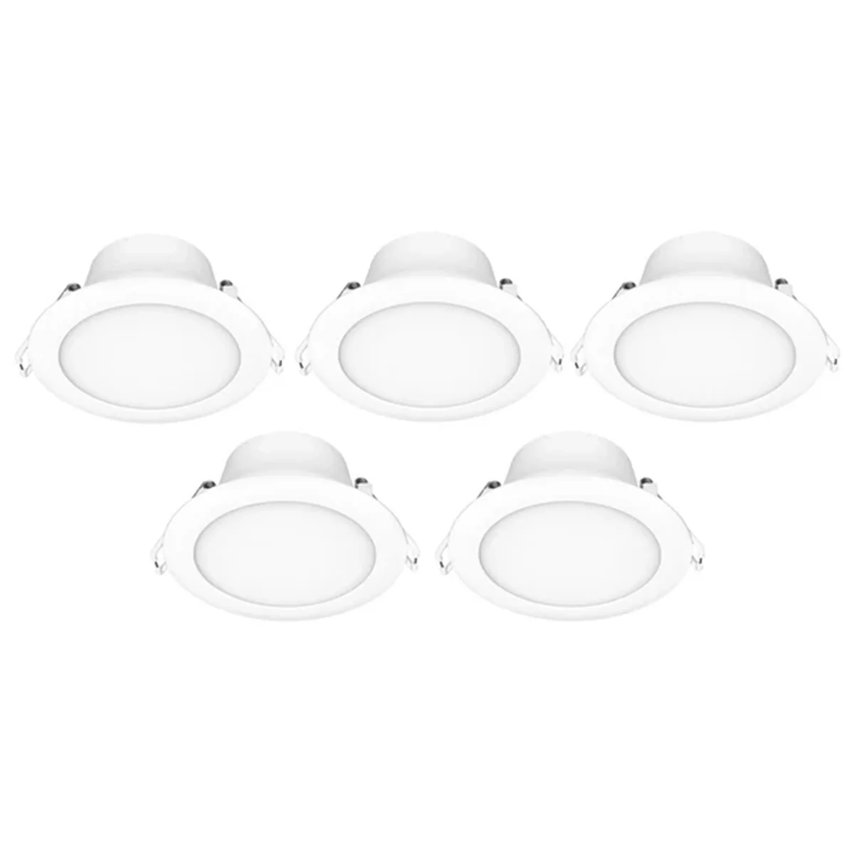 Arlec 9W RGB CCT LED Downlight 92mm - 5 Pack - Dimmable - Tri-Colour - Image 2