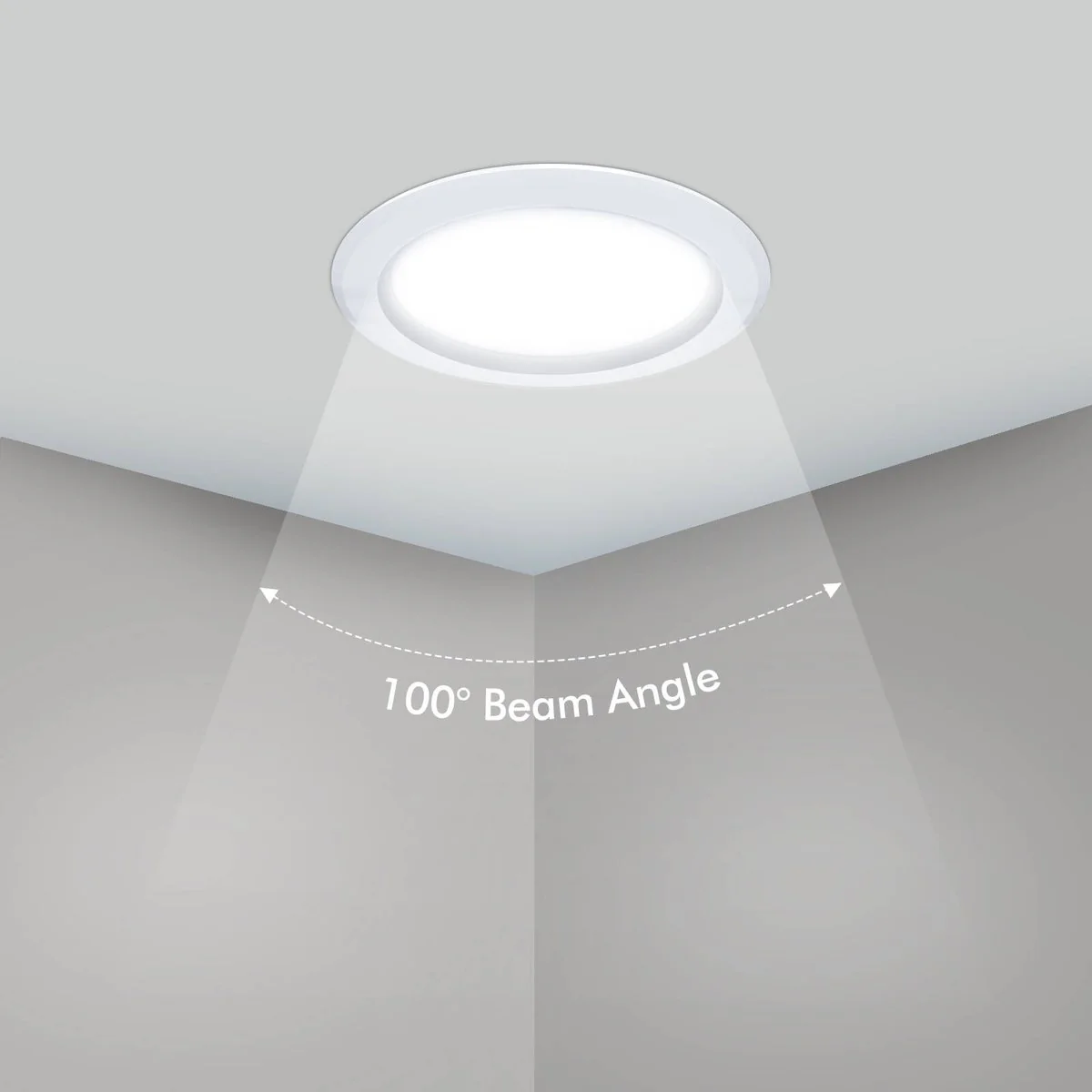 Arlec 9W RGB CCT LED Downlight 92mm - 5 Pack - Dimmable - Tri-Colour - Image 4