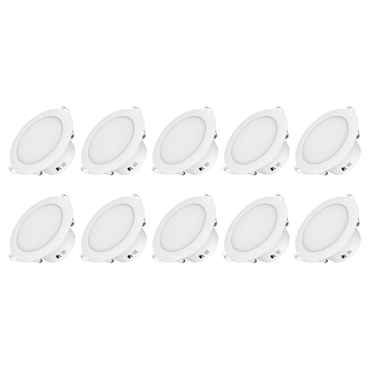 Arlec 9W Tri Colour Dimmable LED Downlight 92mm - 10 Pack - Easy Install - Image 2