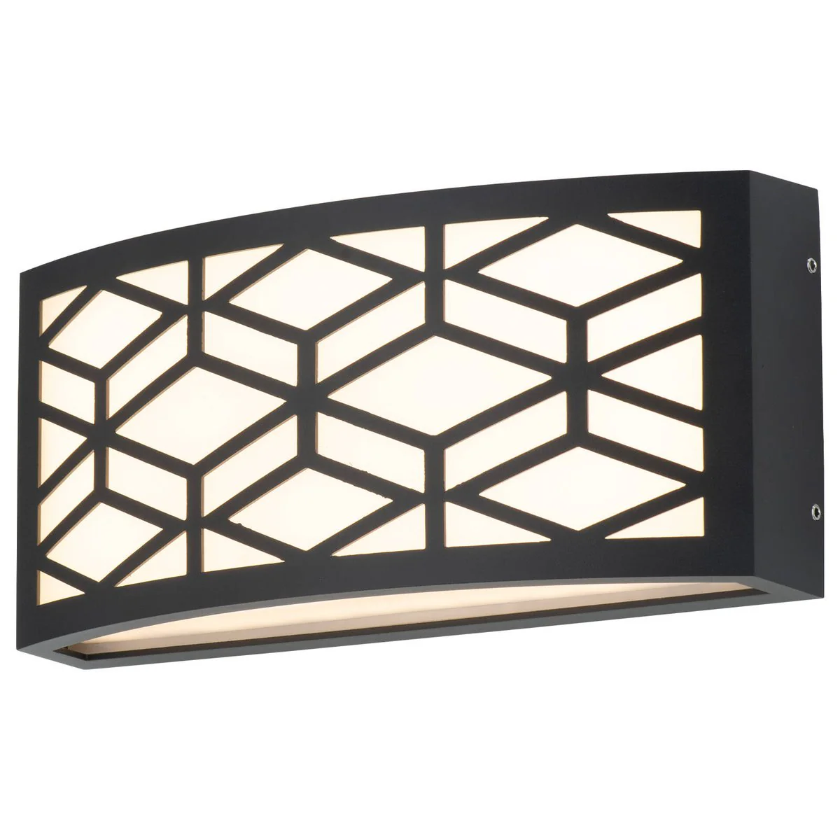 Arlec Burly LED Bunker Light - 10W - 600 Lumen - IP44 Water Resistant - Matte Black - Image 2