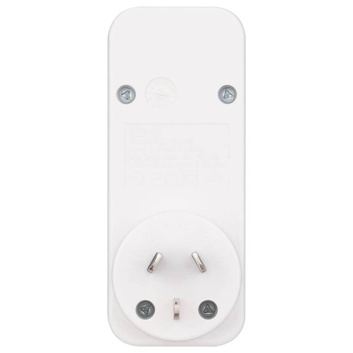 Arlec Compact Power Adapter USB 3 4A - Dual Output - 3.4A - White - Compact Design - Image 4