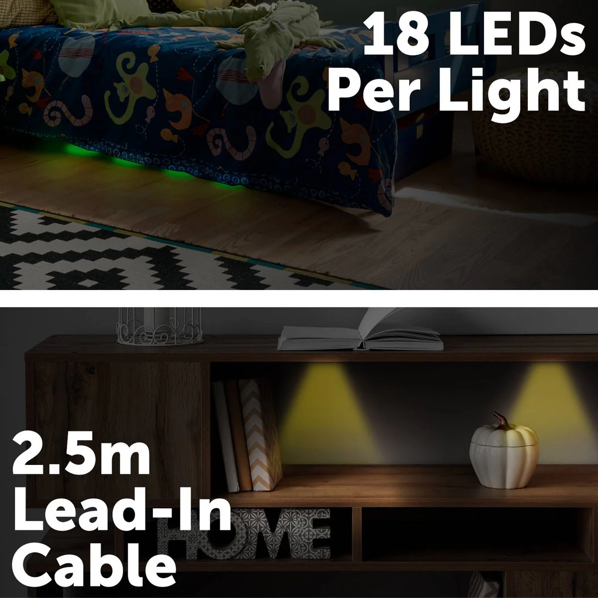 Arlec Grid Connect Smart RGBW Puck Lights 4 Pack - 60mm - Customizable Lighting - Image 4