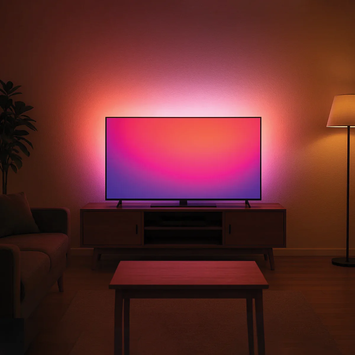 Arlec Grid Connect Smart Screen Sync Strip Light 3.2m - USB Powered - Indoor Use - Image 3