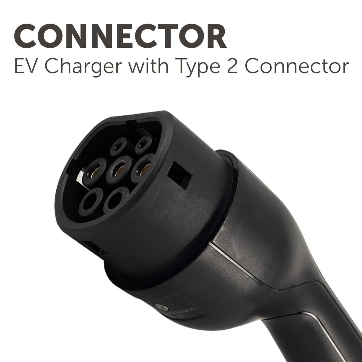 Arlec IP65 2.4kW Type 2 Connector EV Portable Charger 7m Cable - Black - Image 2