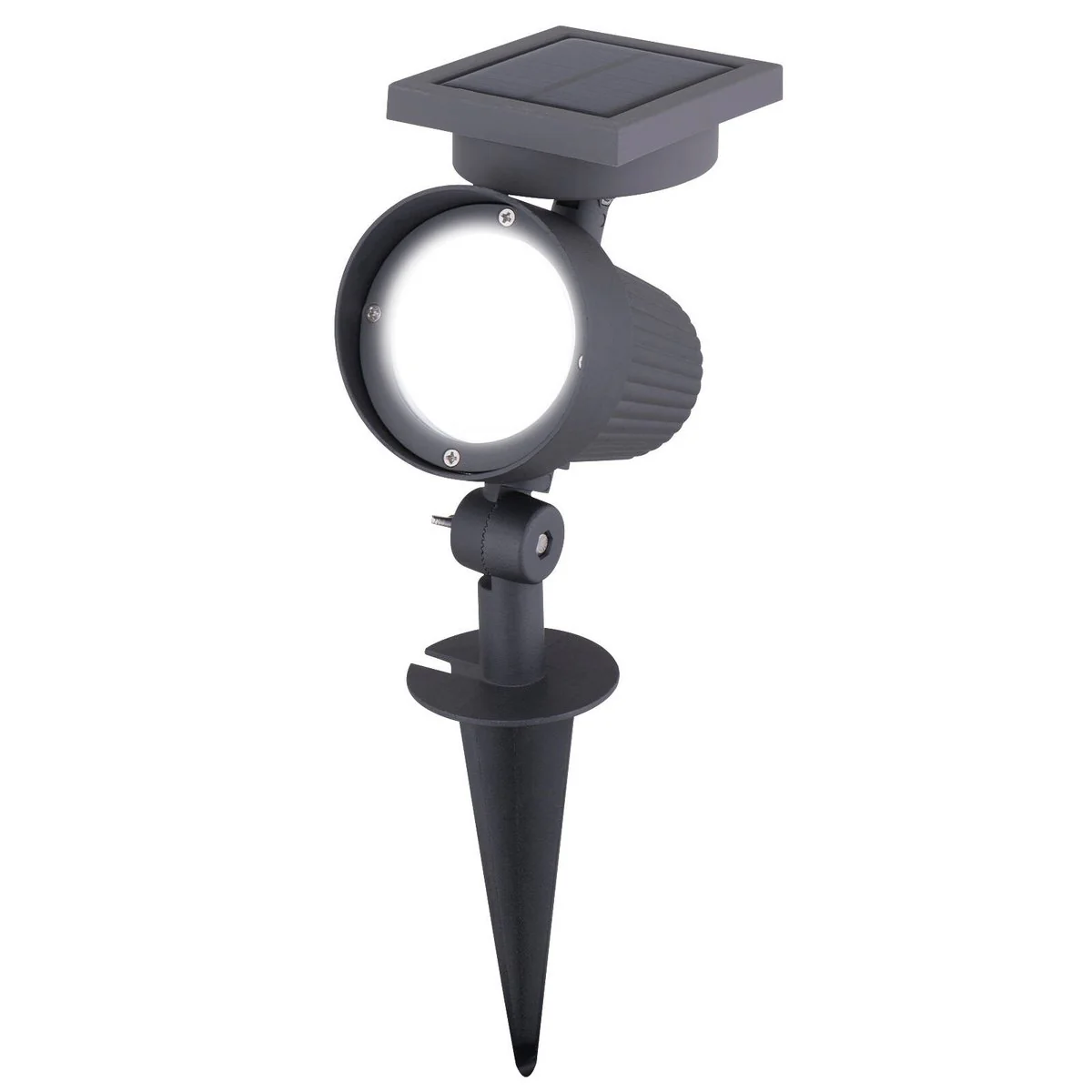 Arlec LED Garden Spot Light - 30 Lumens - Aluminium - Solar Powered - Image 2
