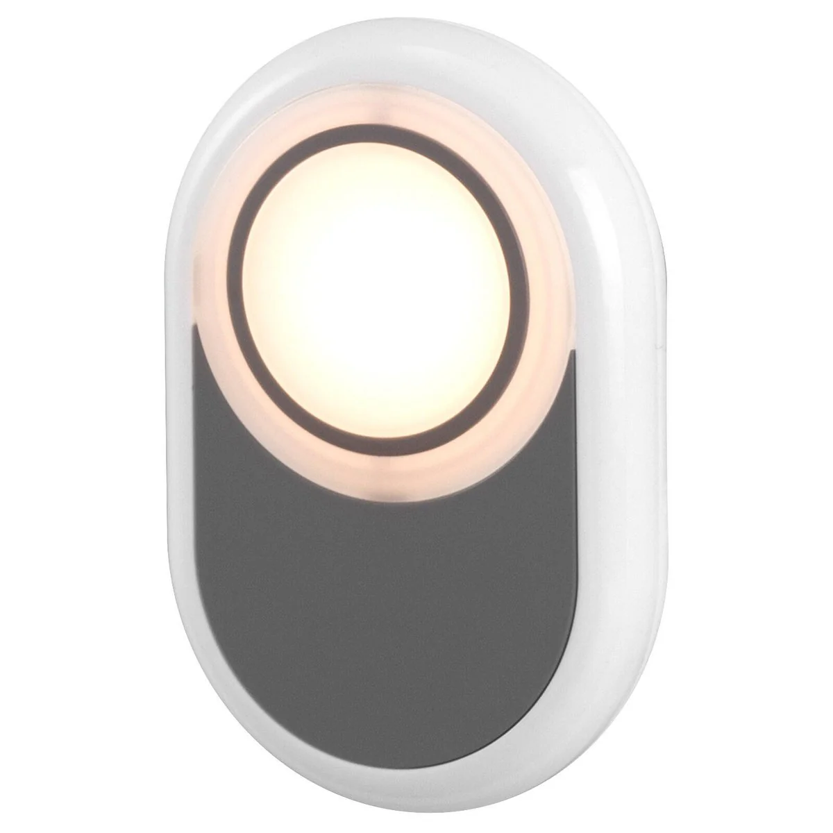Arlec 240V Pill Plug-in LED Night Light 3 Pack - Warm White Glow - Grey - 60mm x 90mm - Image 2