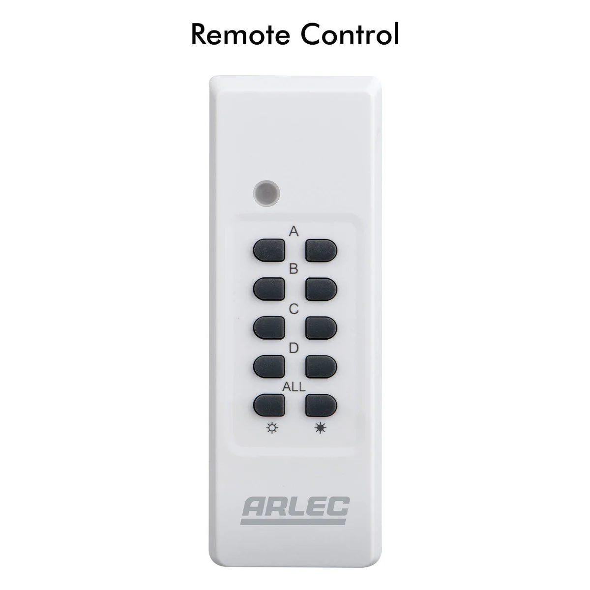 Arlec Remote Controlled Power Outlet - 1 Pack - 55mm x 95mm x 60mm - Image 2
