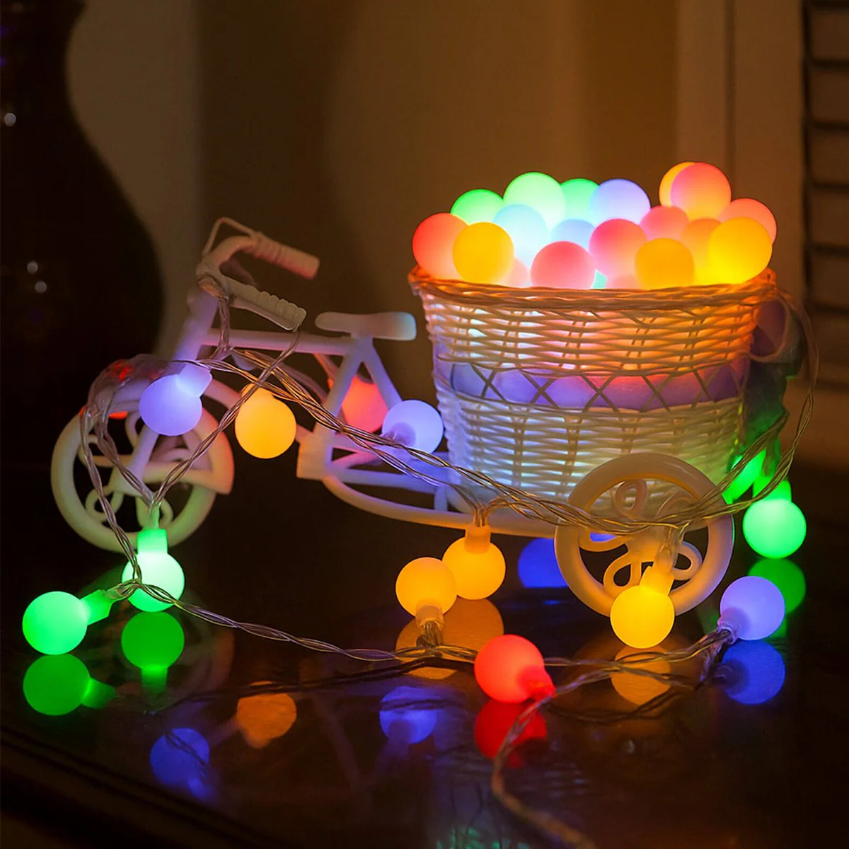 Arlec RGB Ball Lights - 18mm - Plastic - Colour Changing - Image 3