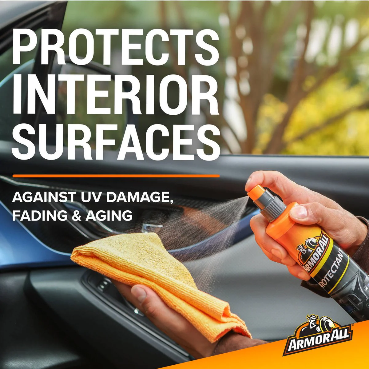 Armor All Protectant Spray - Interior Cleaner - 300 ml - UVA/UVB Protection - Image 4