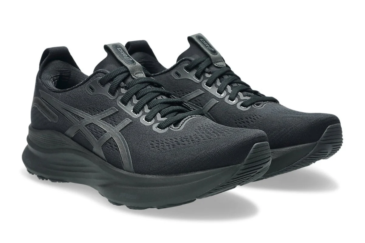 ASICS Women's Gel-Kayano 32 Running Shoes Black/Graphite Grey - Image 4