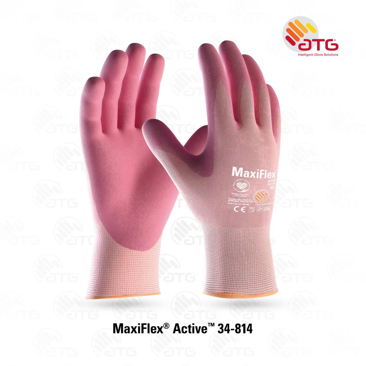 ATG XL Maxiflex Active Glove - Precision Handling - 100mm x 240mm - Durable - Image 2