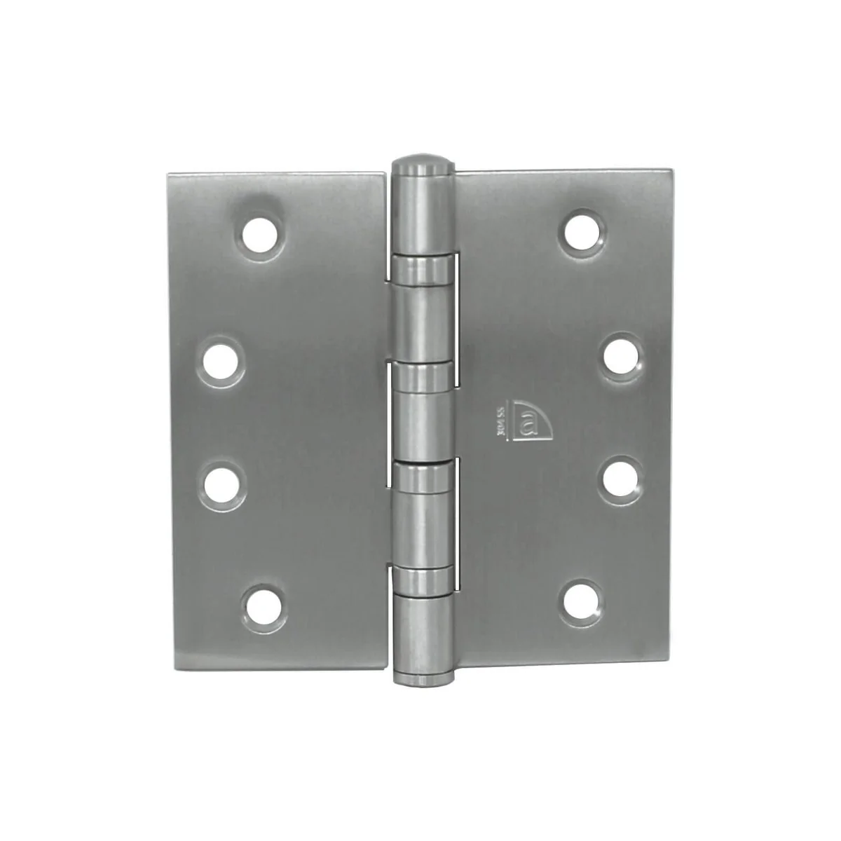 Austyle Heavy Duty Hinge - 100 x 100 x 2.5mm - Satin Chrome - 4 Ball Bearings