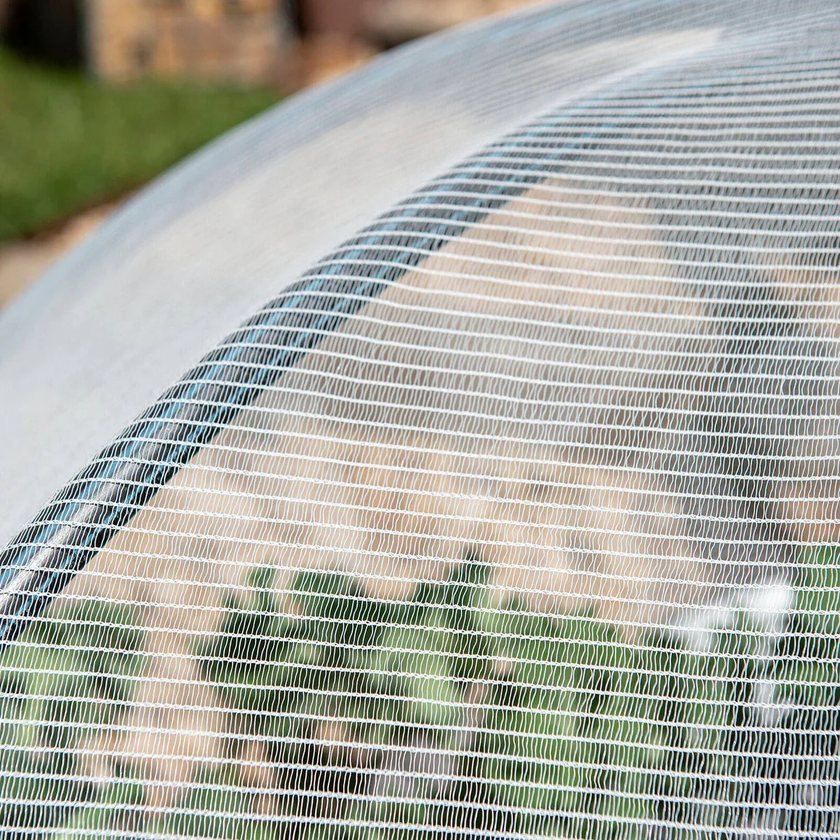 Backyard Farmer Anti Bird Net - 10 x 10m - 5mm - UV-Resistant - White - Easy Installation - Image 3