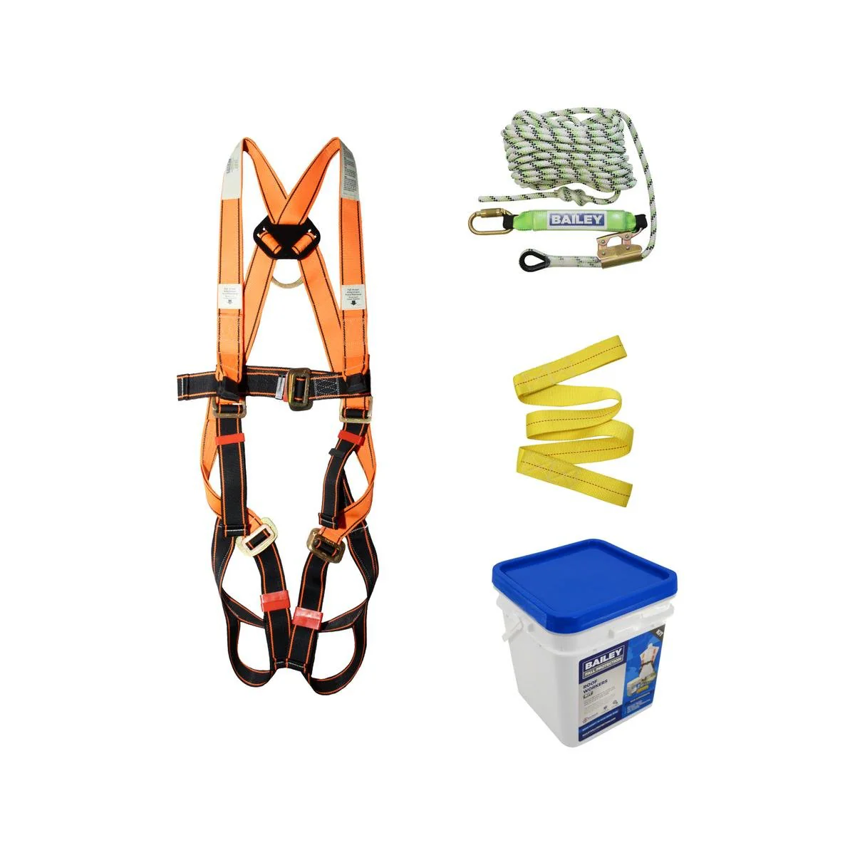 Bailey Fall Protection Entry Level Roof Workers Kit - 6.5kg - Safety Equipment