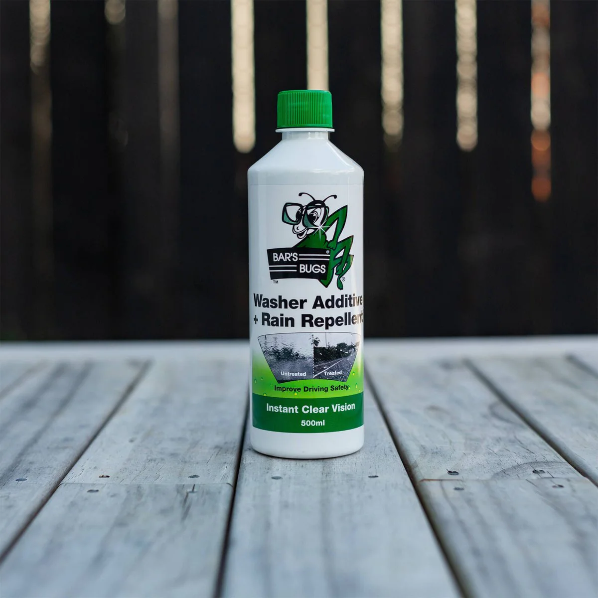 Bar S Bugs Windscreen Cleaner 500ml - Concentrated Rain Repellant - Clear - Image 2
