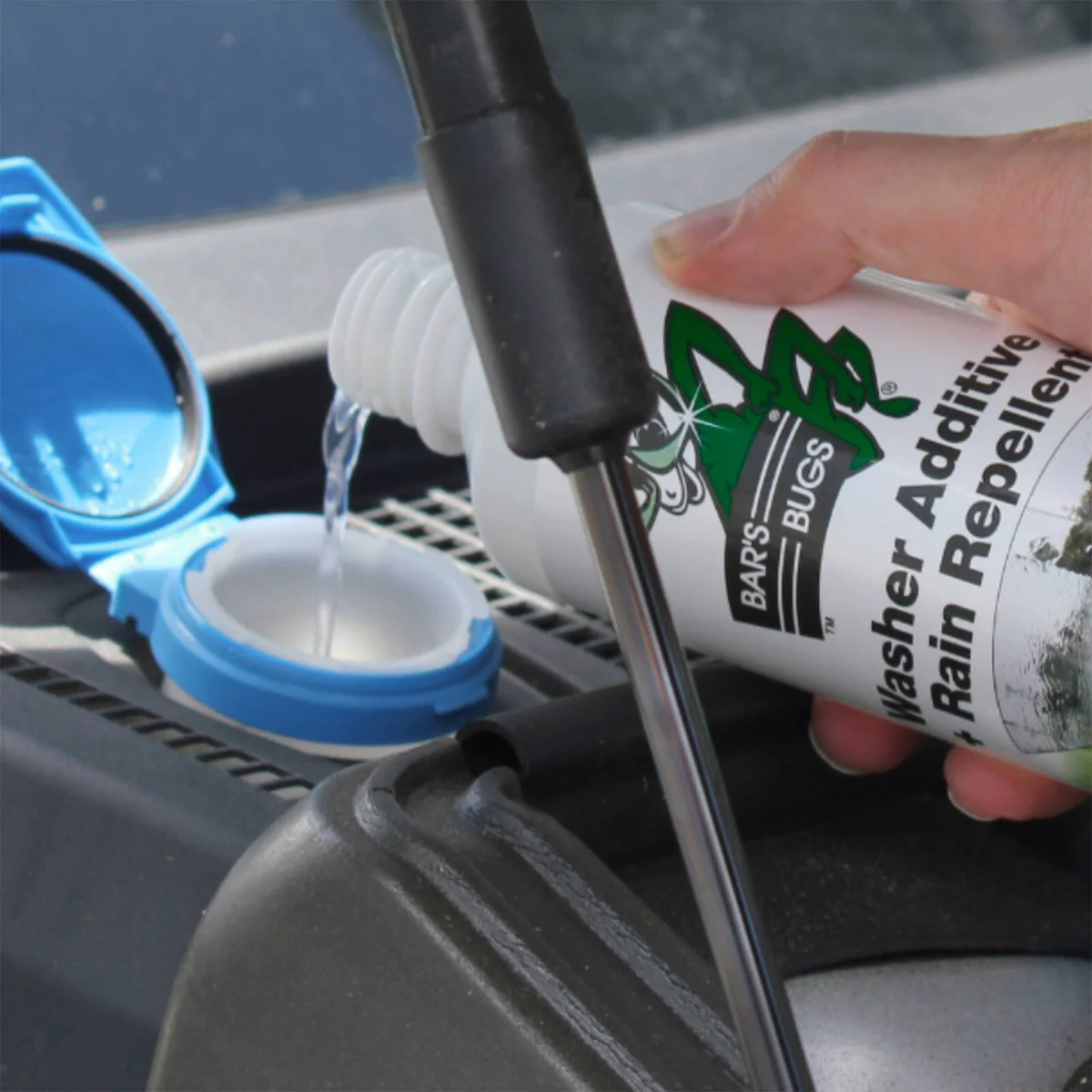 Bar S Bugs Windscreen Cleaner 500ml - Concentrated Rain Repellant - Clear - Image 3