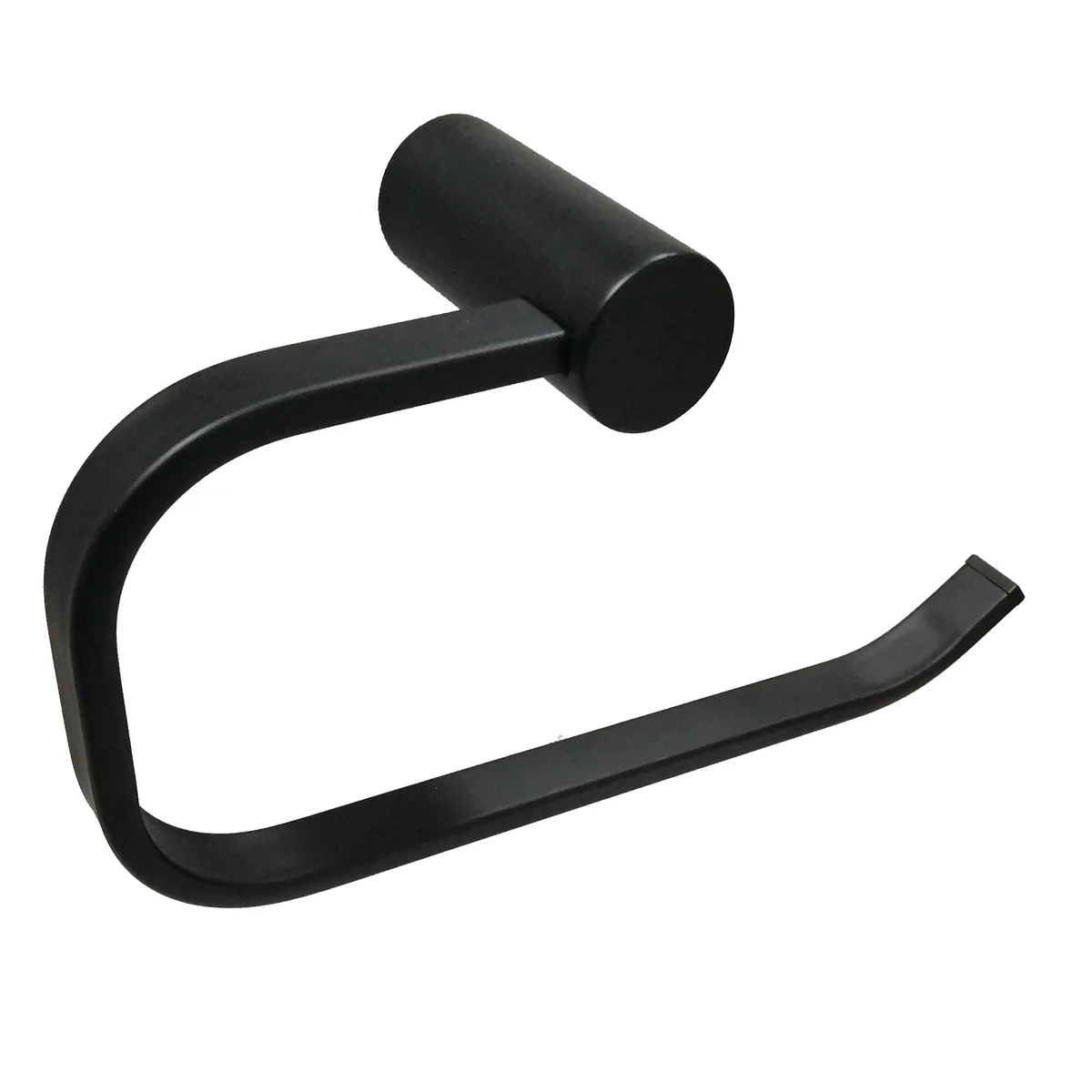 Barelli Ambiente Single Towel Ring 165mm Matte Black