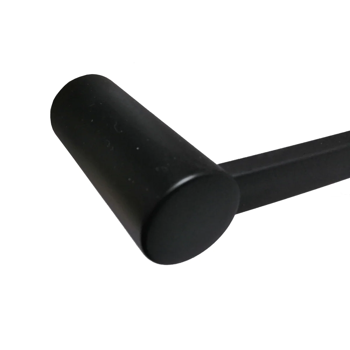 Barelli Ambiente Single Towel Ring 165mm Matte Black - Image 3
