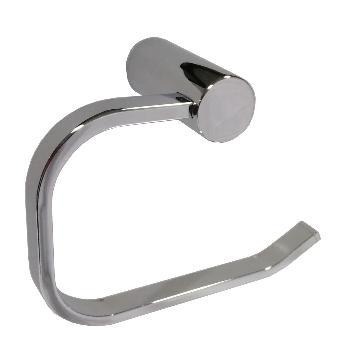 Barelli Chrome Ambiente Single Toilet Roll Holder - 1 Roll - Chrome - 90mm x 145mm x 50mm
