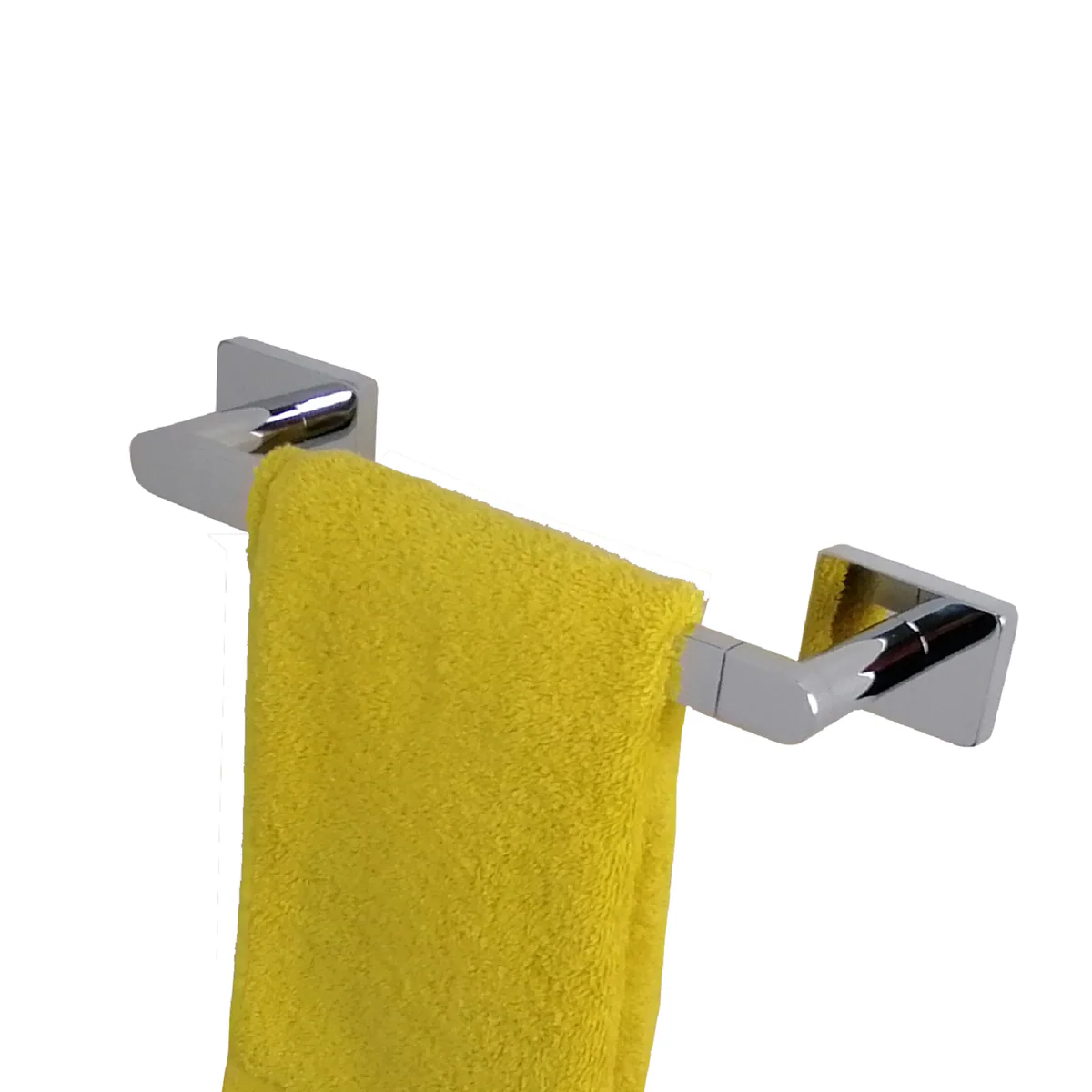 Barelli Rigoni Chrome Double Base Towel Bar - 288mm - Chrome - Image 2