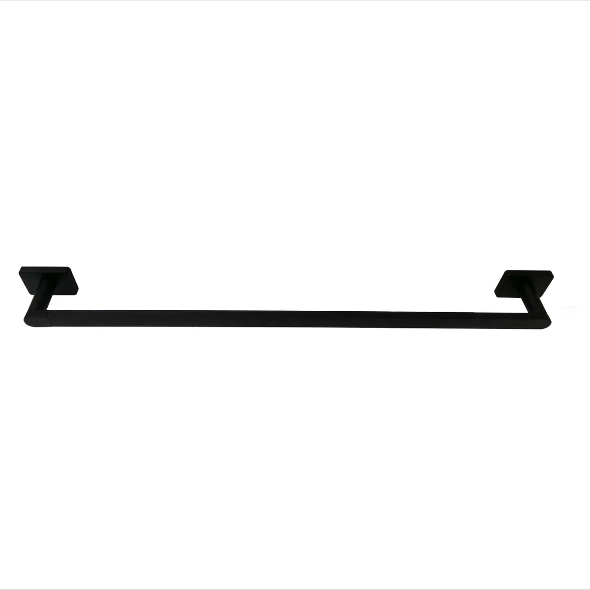 Barelli Rigoni Single Towel Rail 600mm Matte Black - 1 Pack