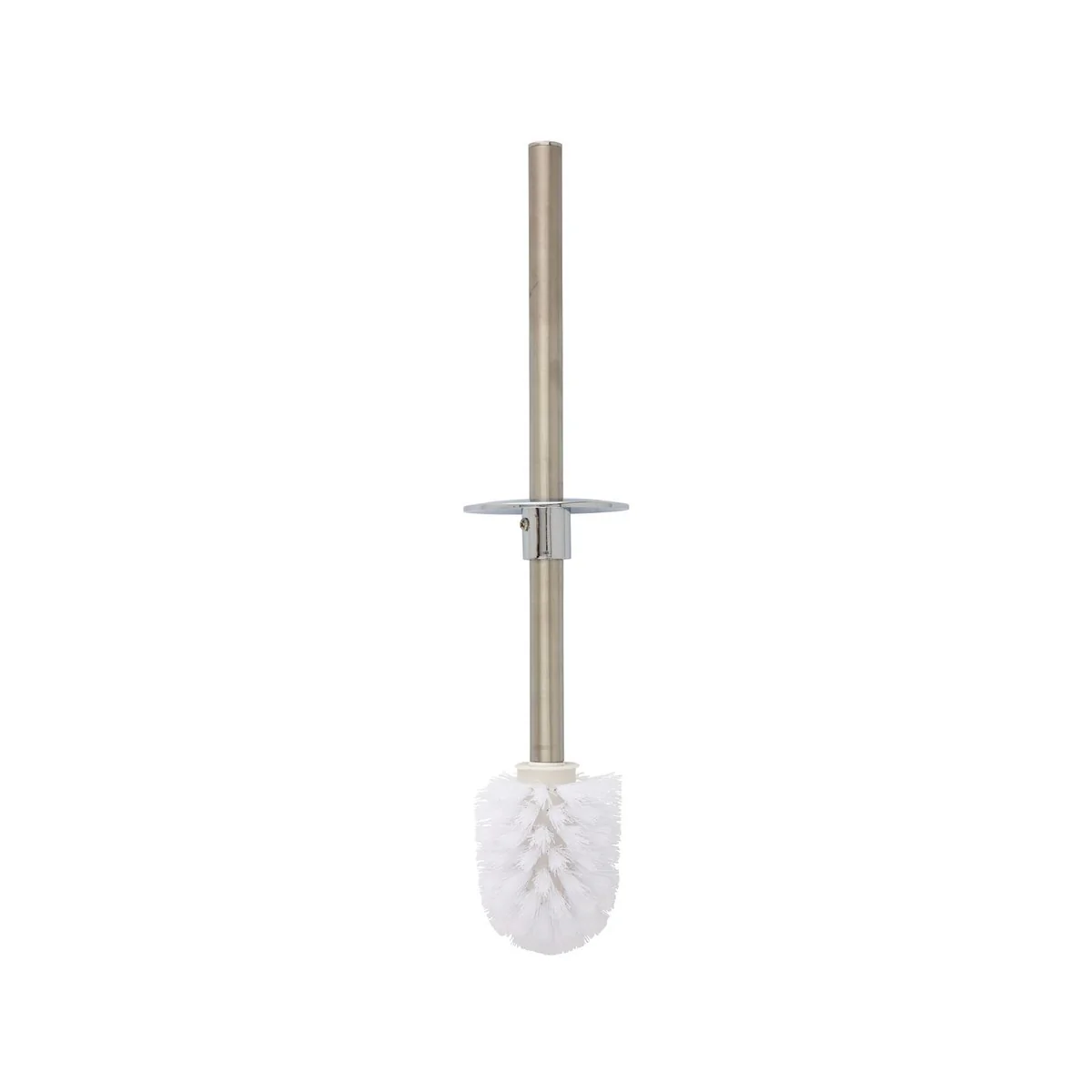 Barelli Toilet Brush - 29cm - Plastic - Matte White Design - Image 3