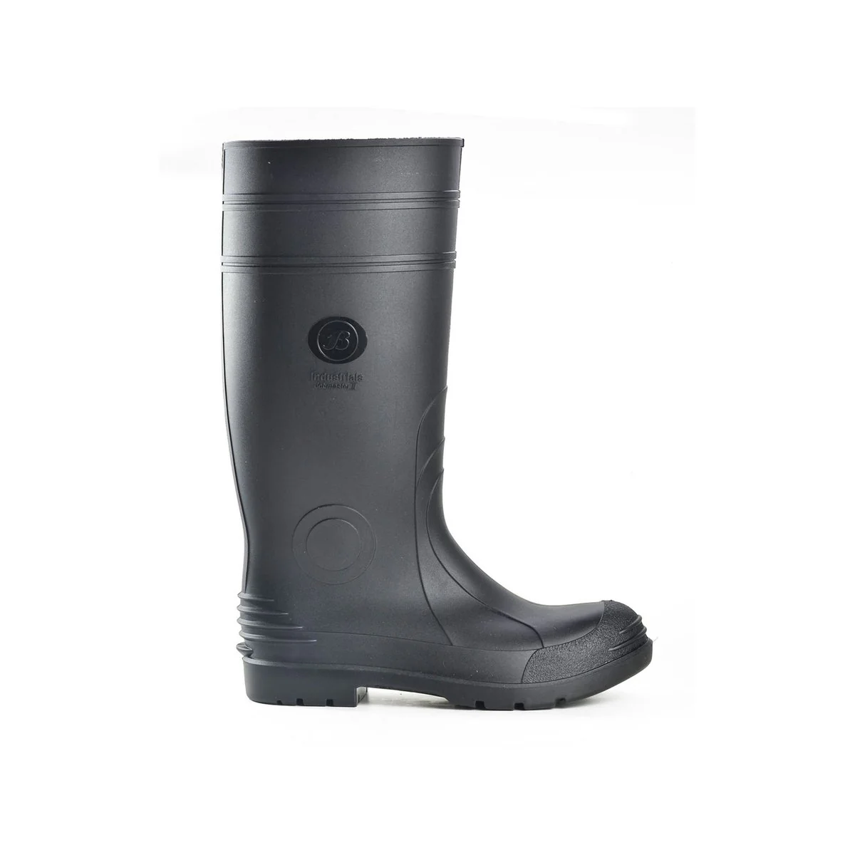 Bata Industrials Jobmaster Knee Length Gumboots Size 6 - Black - Waterproof - Slip Resistant - Image 2