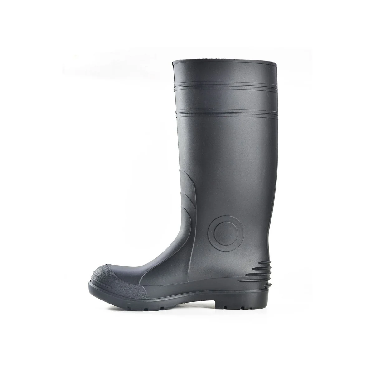 Bata Industrials Jobmaster Knee Length Gumboots Size 8 - Black - Waterproof - Slip Resistant - Image 3