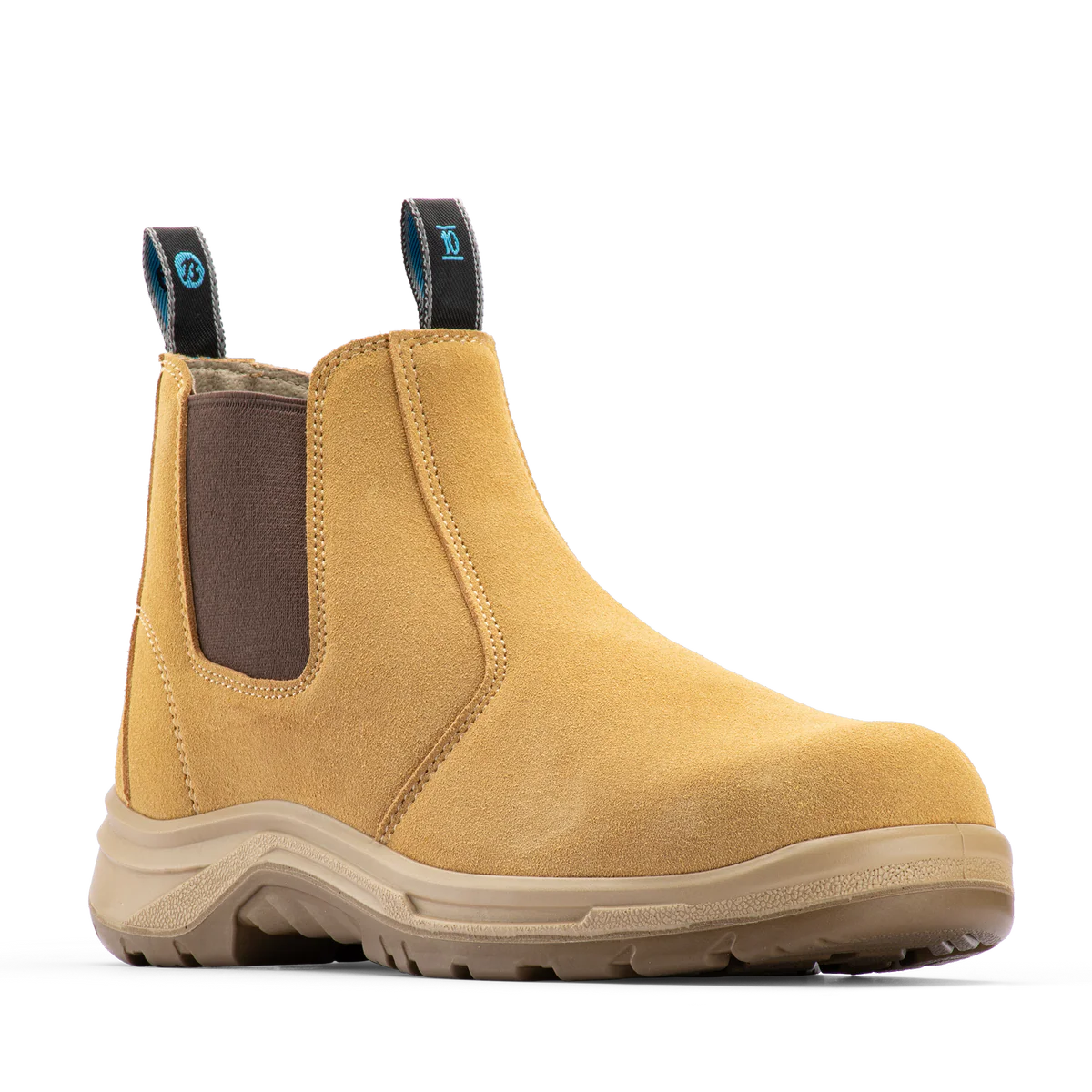 Bata Industrials Wheat Meteor Pull On Safety Boot UK Size 9 - Steel Toe - Slip Resistant - Durable Leather