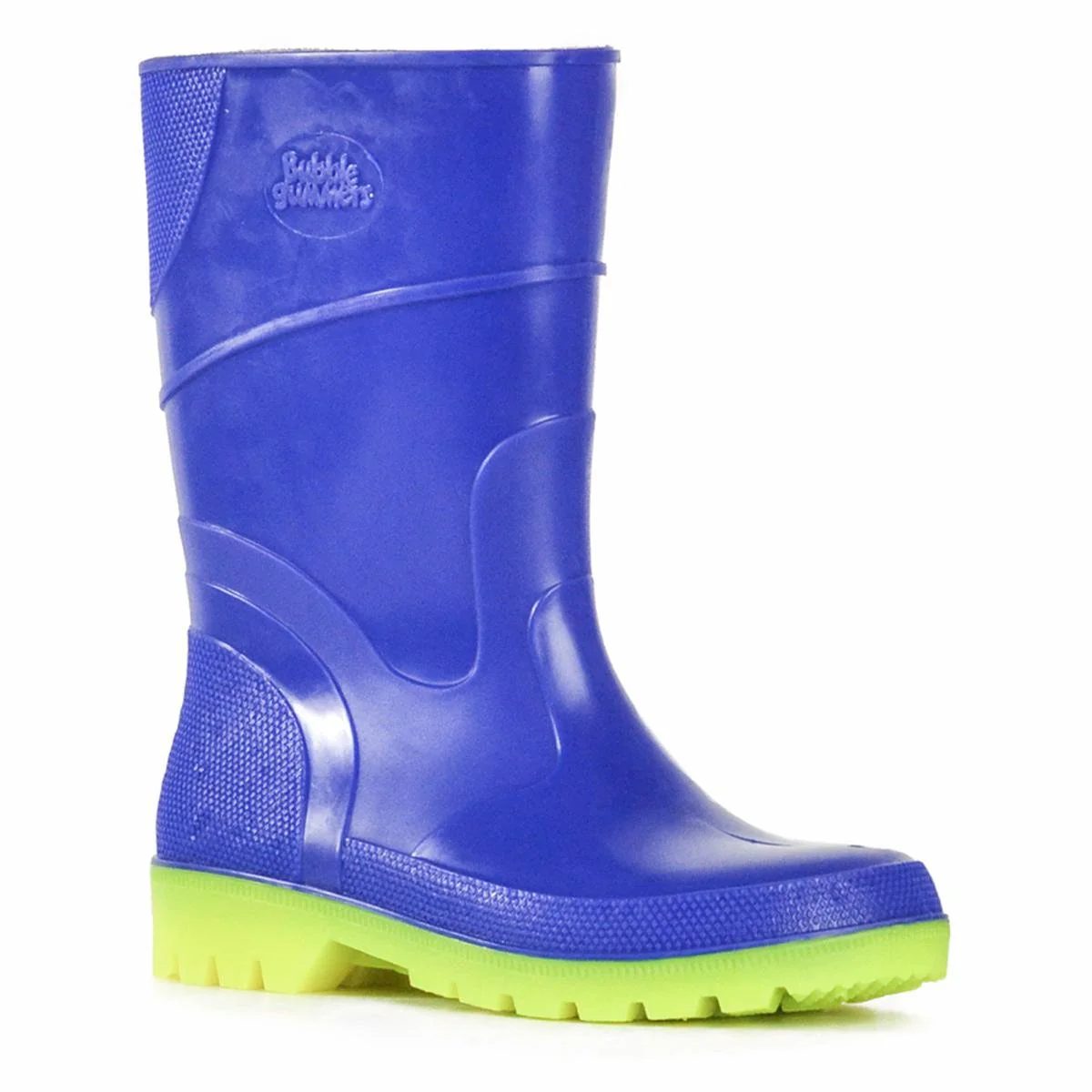 Bata Kids Blue and Yellow Gumboots Size 9 - Lightweight Waterproof