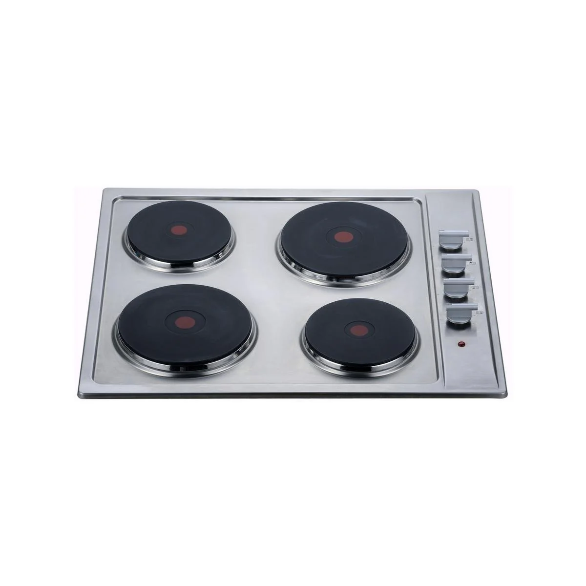 Bellini Electric Cooktop - 60cm - Stainless Steel - 4 Burner