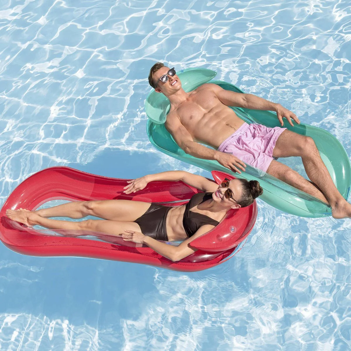 Bestway Hydroluxe Lounge - Inflatable Pool Lounge - 1530mm - 2 Colours - Image 4