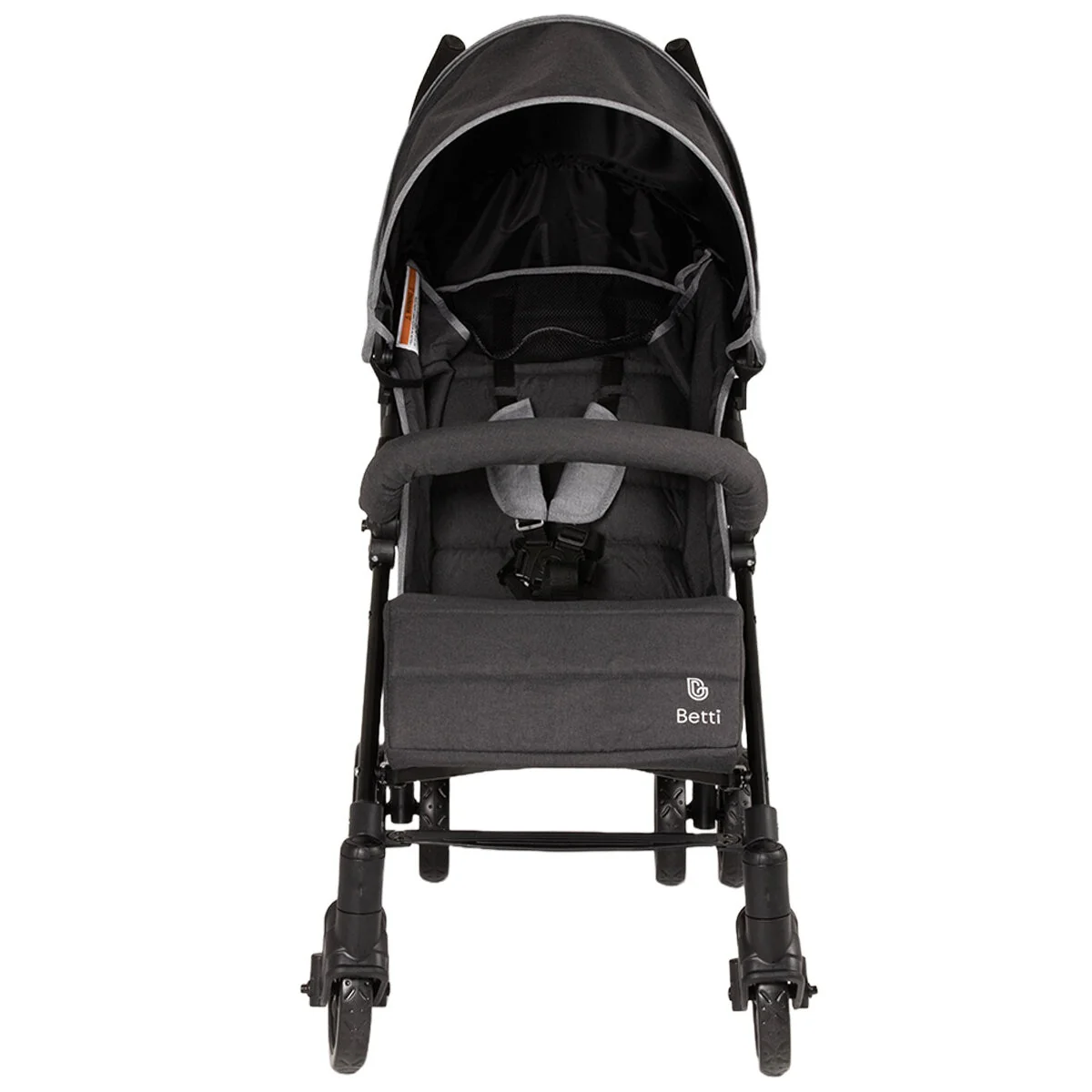 Betti Granny Stroller B-GRANNY-BLK Black Polyester Lightweight - Image 2