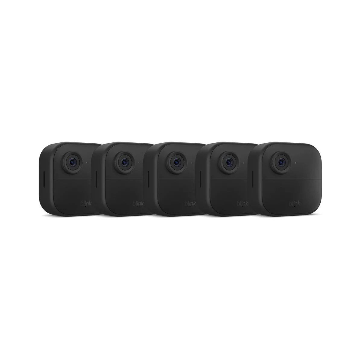 Blink Outdoor 4 Wireless Security Camera System - 5 Pack - 1080p HD - Black