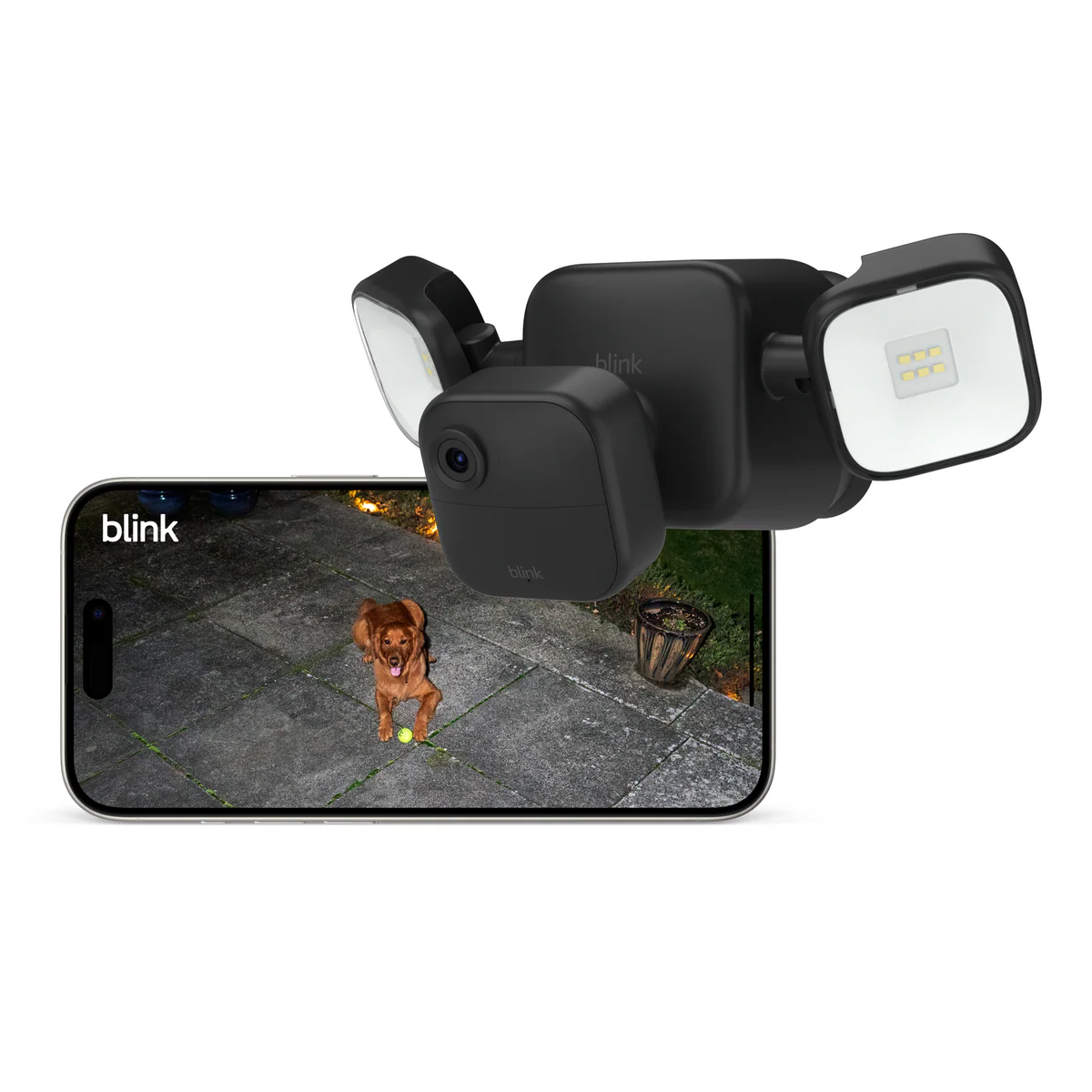 Blink Outdoor Floodlight Mount - 700 Lumens - Wireless - Black - Image 5