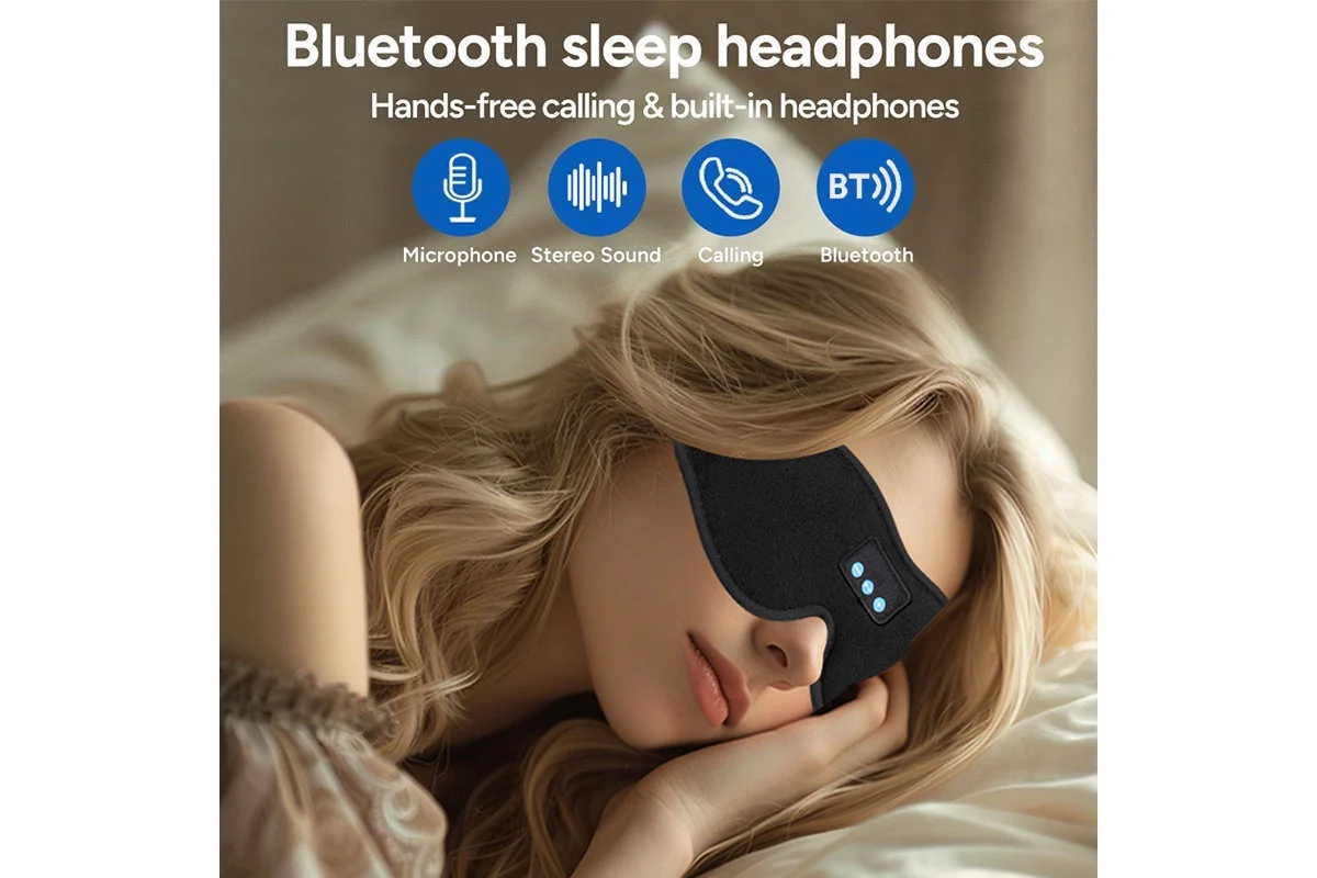 Bluetooth Sleep Mask with Built-In Headphones - Image 4