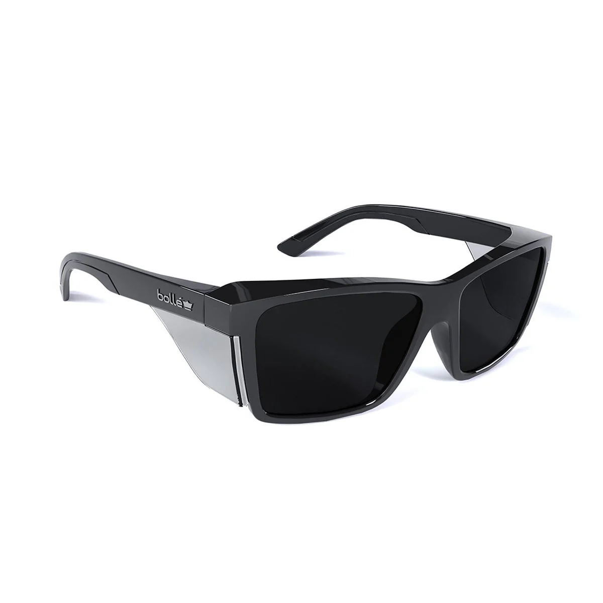 Boll Safety Smoke Platinum Stks 420 Safety Glasses - Smoke - 160mm x 50mm x 150mm - Lightweight - Glare Reduction