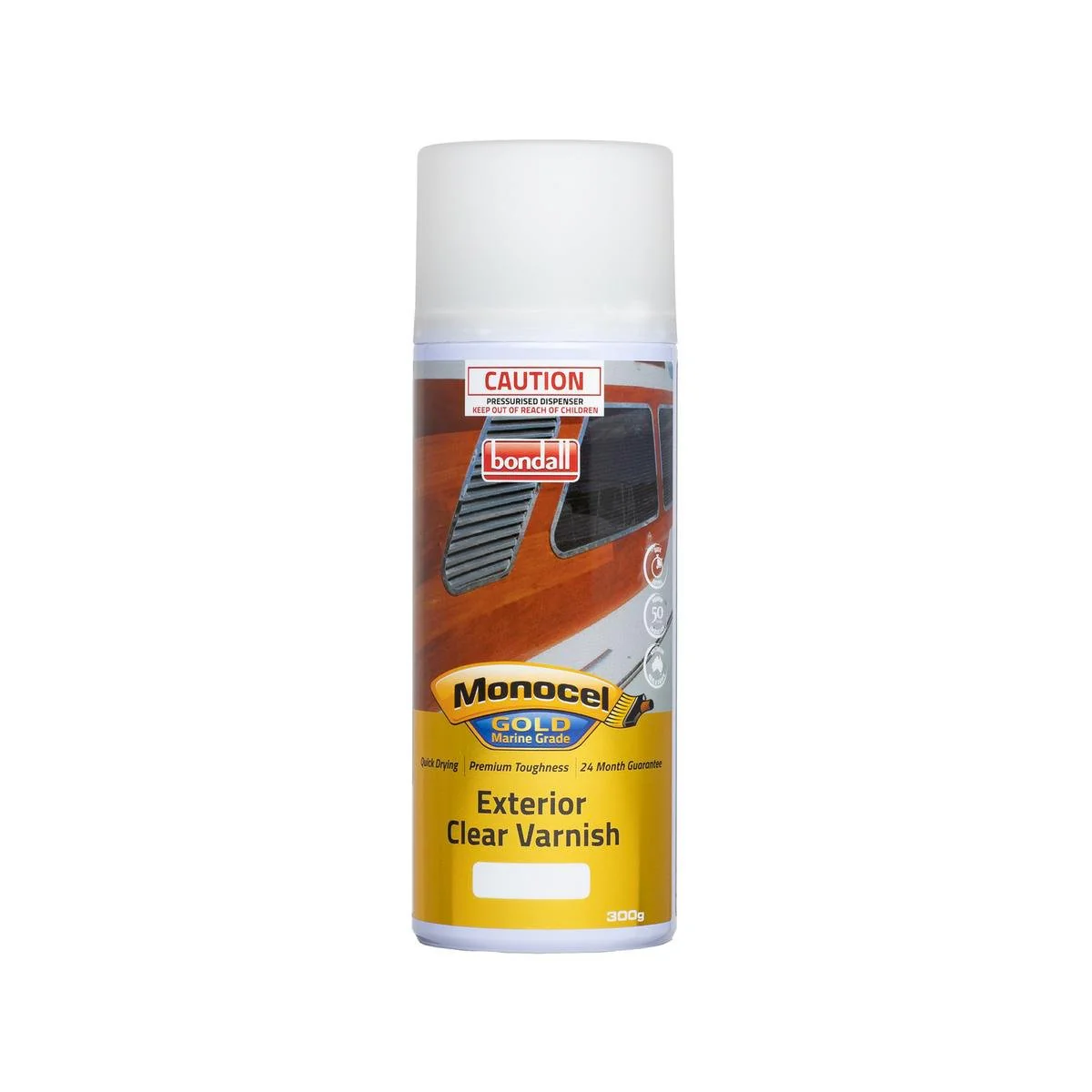 Bondall Timber Varnish - 300g - Polyurethane - Marine Grade