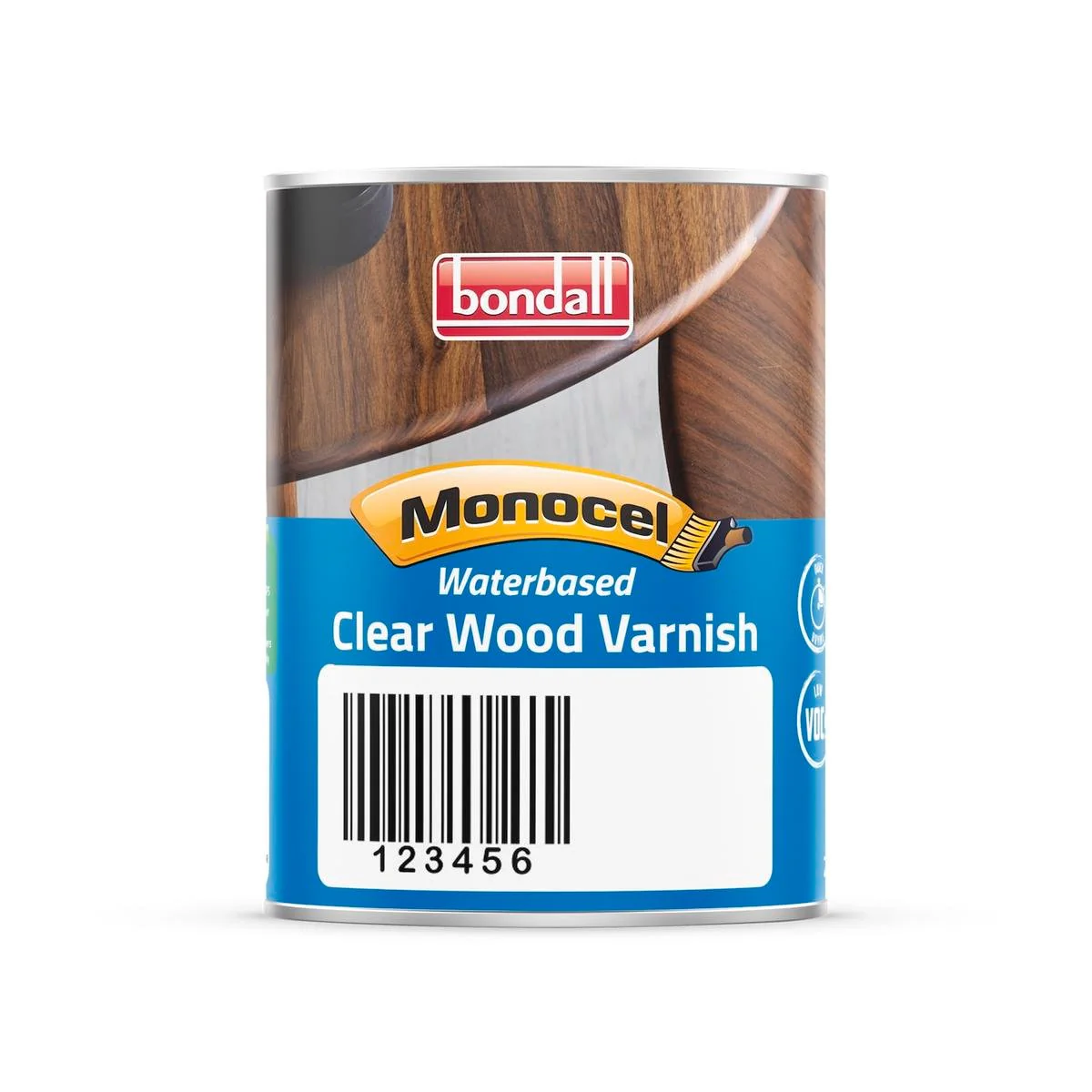 Bondall Wood Varnish - 250ml - Satin - Water Based - Fast Drying