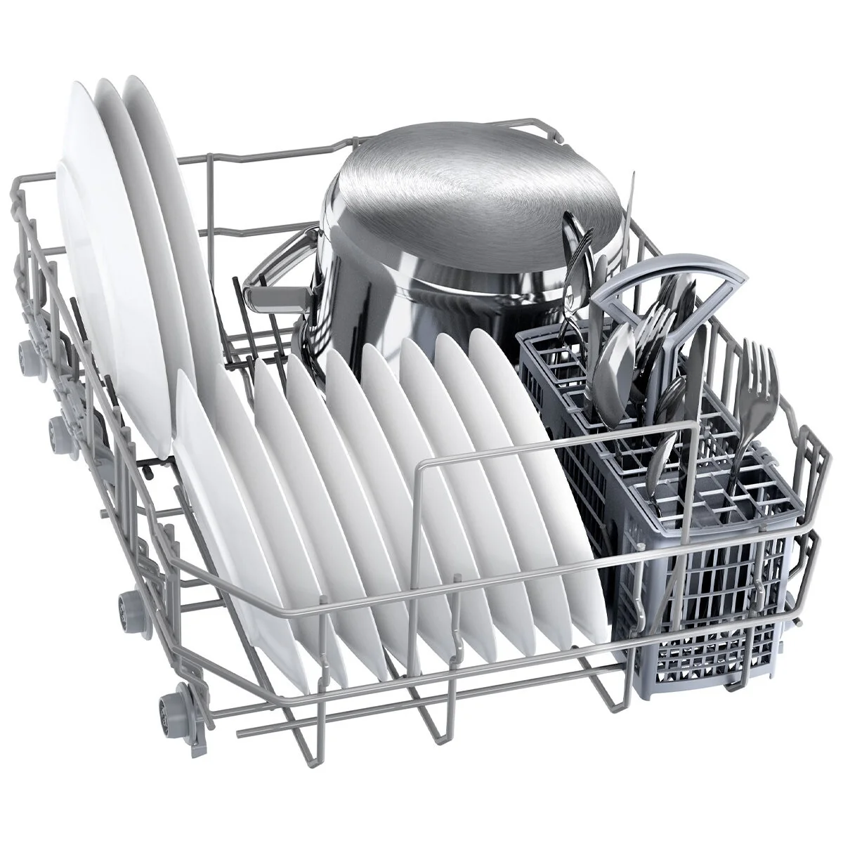 Bosch 45cm Series 6 Free Standing Dishwasher SPS6IKI01A Stainless Steel - Image 4