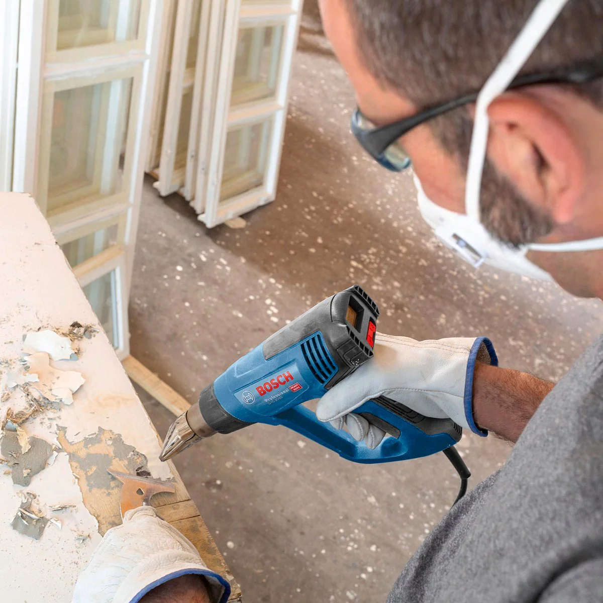 Bosch Professional Heat Gun - 2000W - Blue - 3 Stage Airflow - Image 3