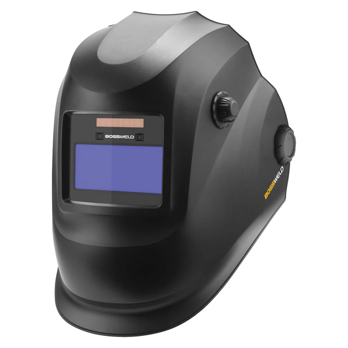 Bossweld Jet Electronic Welding Helmet - Variable Shade 4-8 / 9-13 - 96 x 44mm Viewing Area - Lightweight - AS/NZS Certified