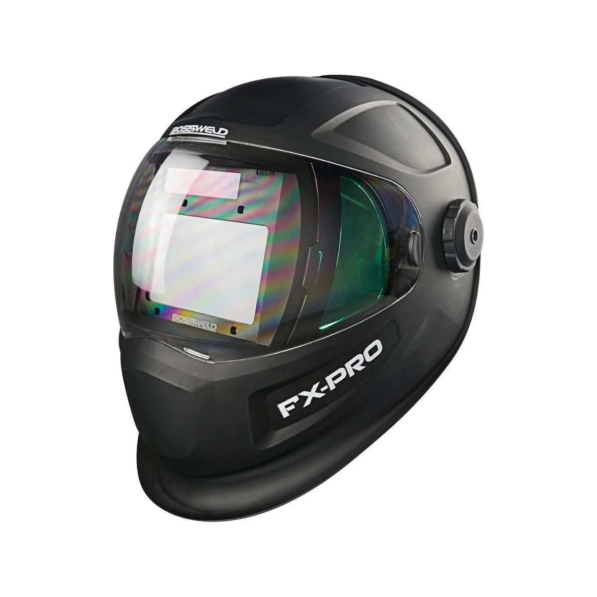 Bossweld Welding Helmet - 62mm - Dual Shade - Panoramic View