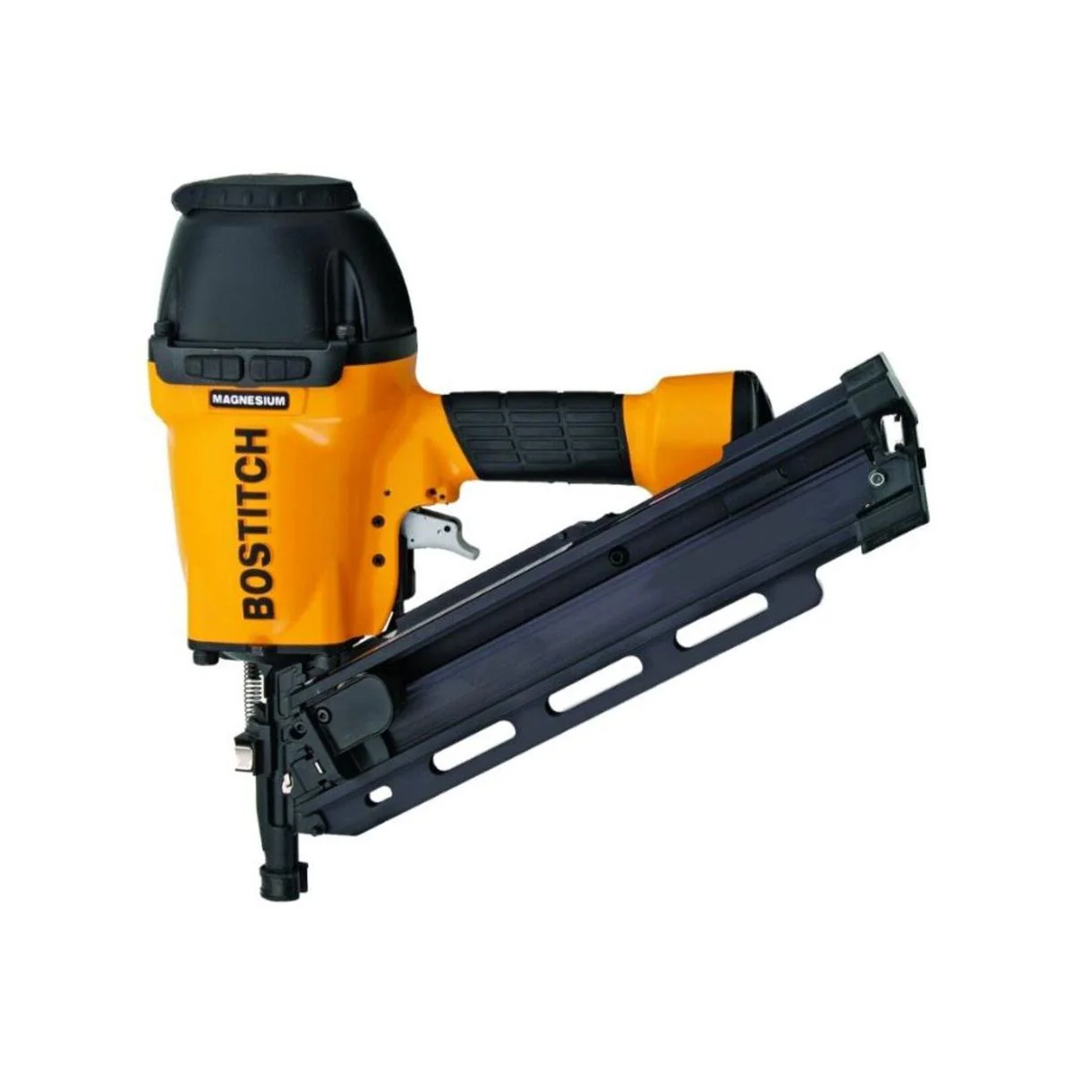 Bostitch Framing Nailer 50-90mm - Lightweight Magnesium - 80 Nail Capacity - Yellow
