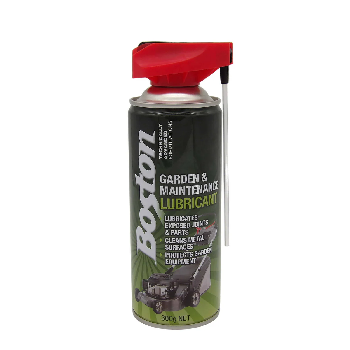 Boston 300g Aerosol Lubricant Garden Spray 78638 - Reduces Friction - Clear