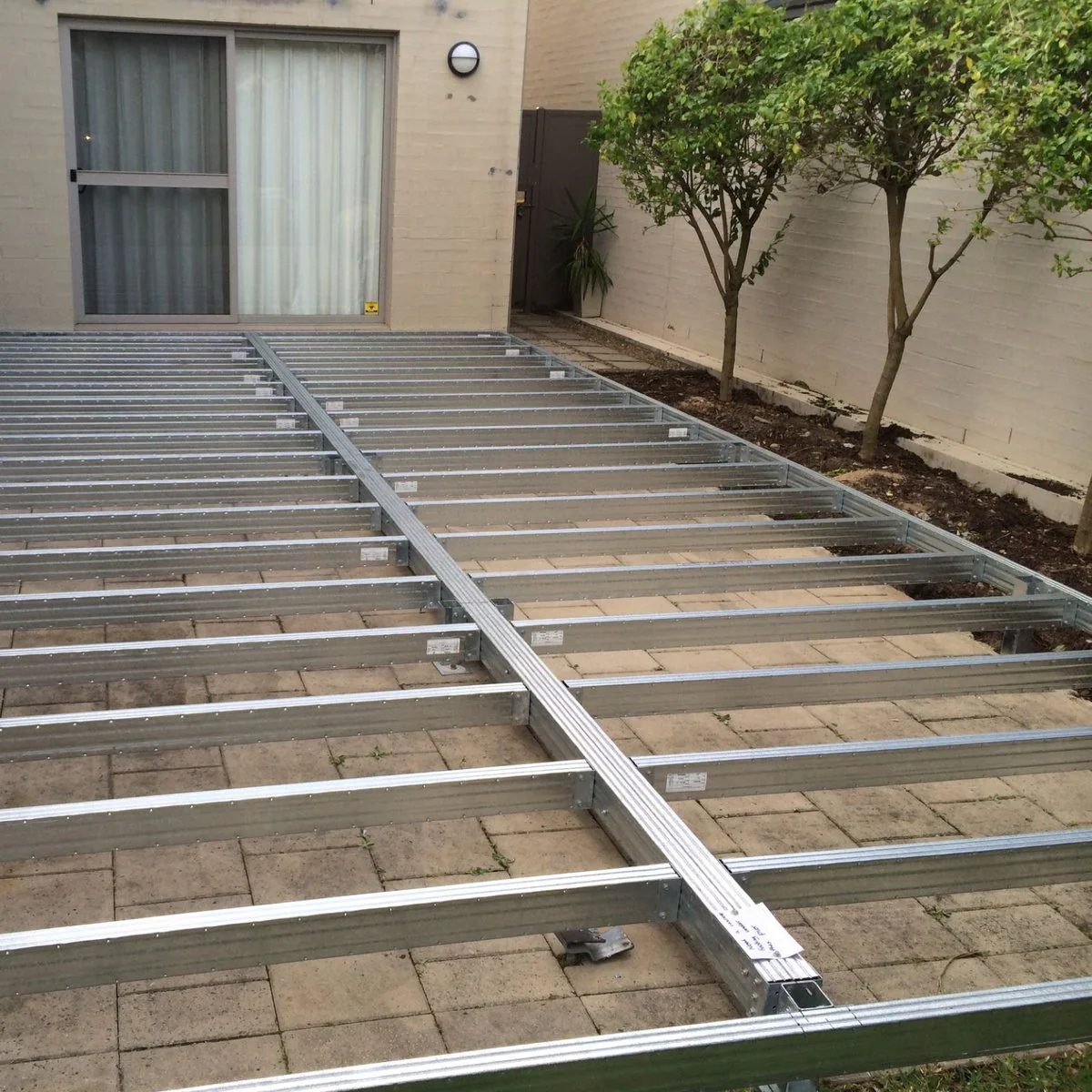 Boxspan 250mm Galvanised Framing Bracket - Z450 Steel - Termite & Fire Resistant - Image 2