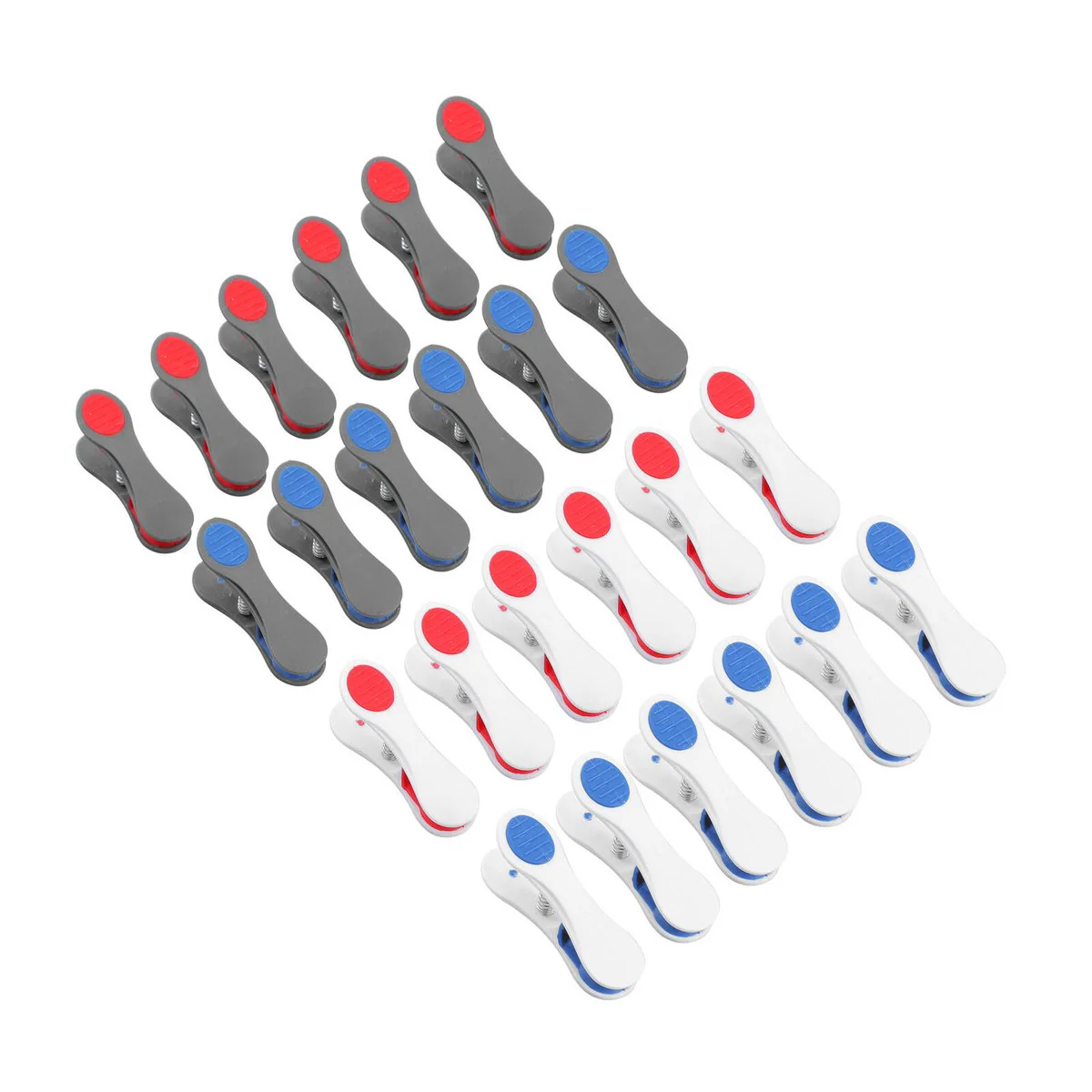 Boxsweden Premium Soft Grip Clothes Pegs 24 Pack - UV Resistant - BPA Free - 210mm x 30mm x 110mm - Image 2