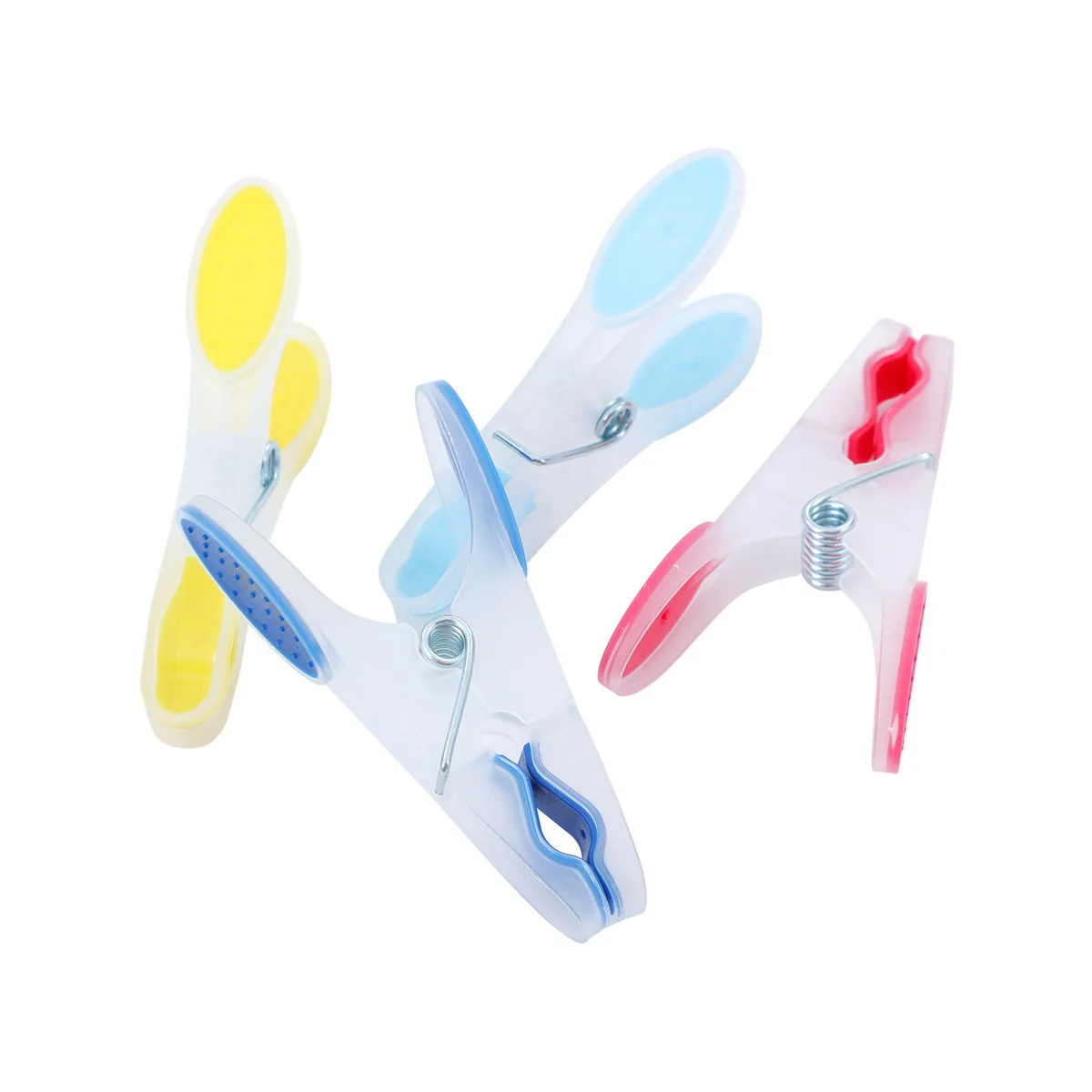 Boxsweden Soft Grip Clothes Pegs 24 Pack - UV Resistant - 250mm x 40mm - Image 3