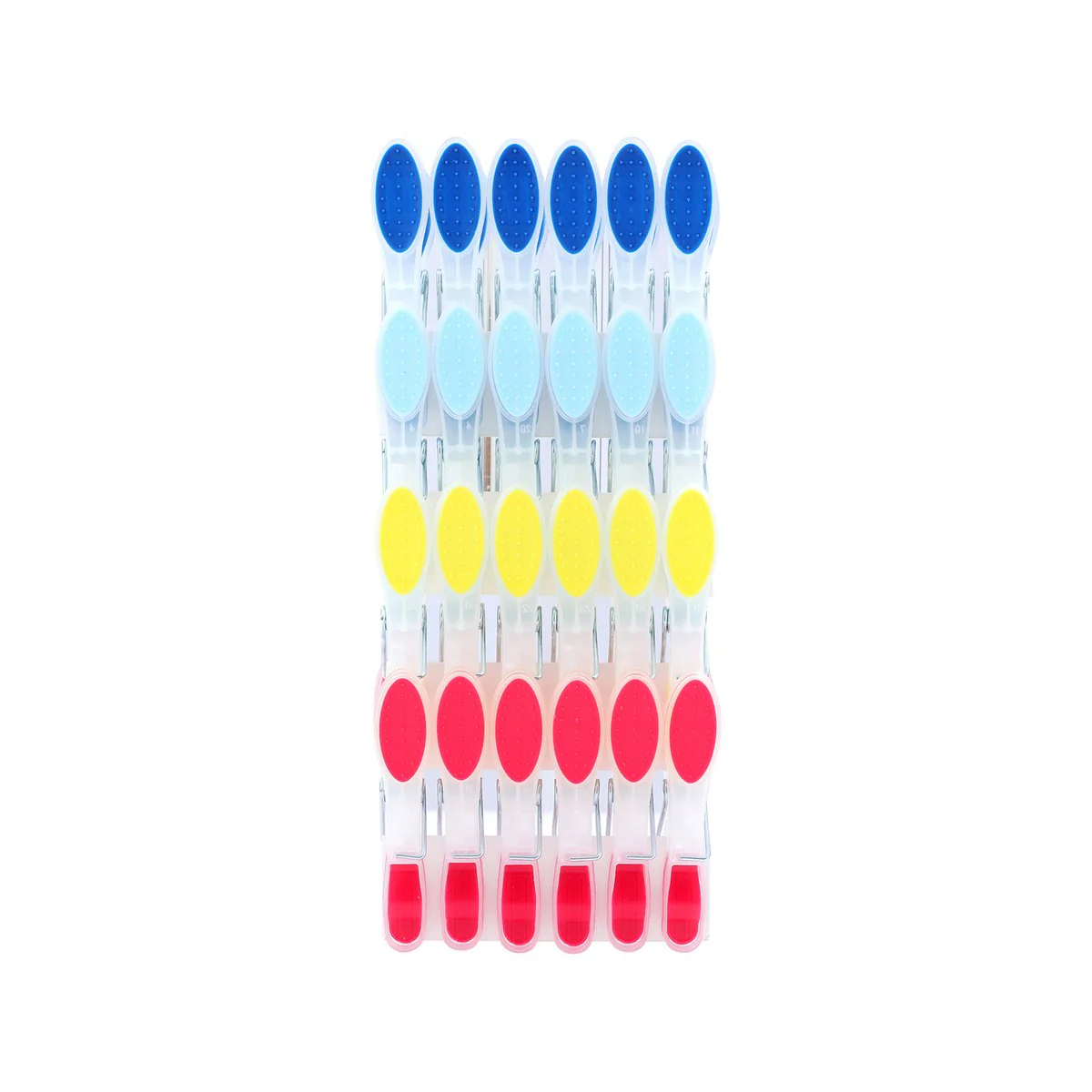 Boxsweden Soft Grip Clothes Pegs 24 Pack - UV Resistant - 250mm x 40mm - Image 5