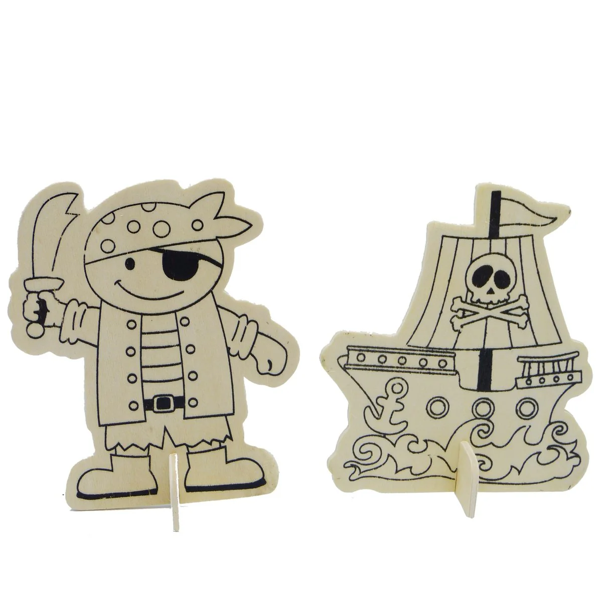 Boyle Craft Mini Paint Kit - 2 Pack - Plywood - Kids Craft - Image 3